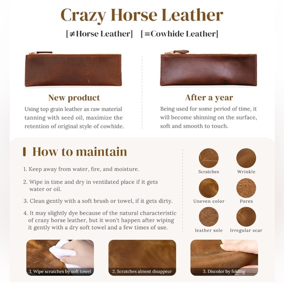 S-Zone leather crossbody purse bag - Picture 2 of 15